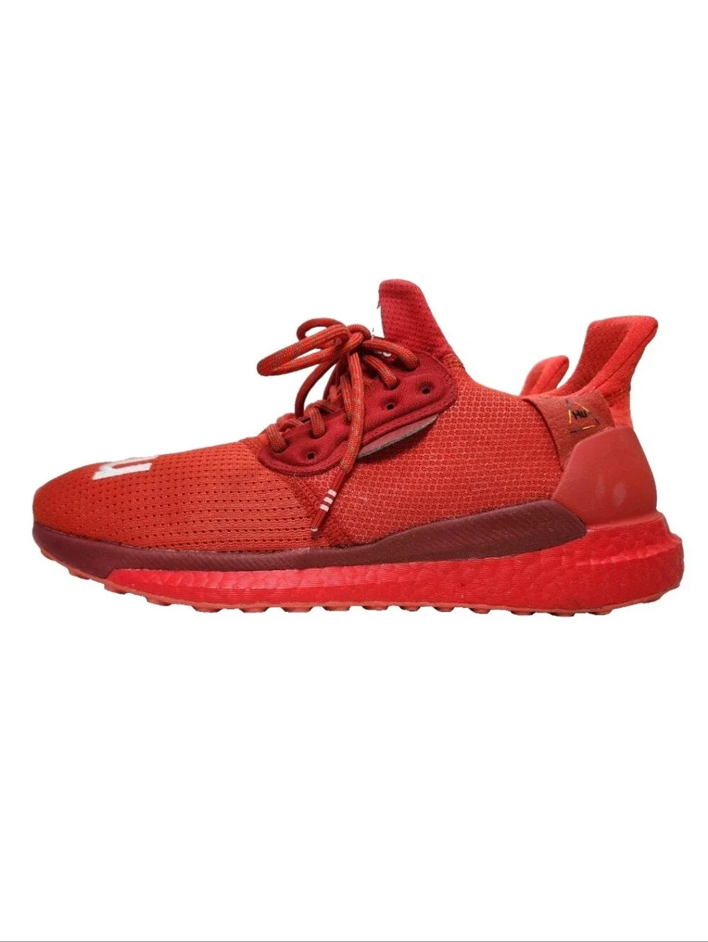 ADIDAS X Pharrell Solar Hu Glide 'Power Red' Sz 8 Running Training EF2381